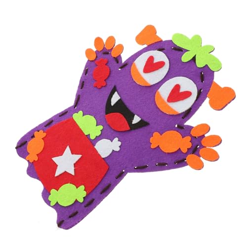 Toddmomy DIY Handpuppe aus Vliesstoff für Halloween Handspielzeug Bastelset Interaktives Vorschulspielzeug Kreative Handpuppe zum Geschichtenerzählen und Rollenspiel Toddmomy DIY Handpuppe aus Vliesstoff für Halloween Handspielzeug Bastelset Interaktives Vorschulspielzeug Kreative Handpuppe zum Geschichtenerzählen und Rollenspiel von Toddmomy