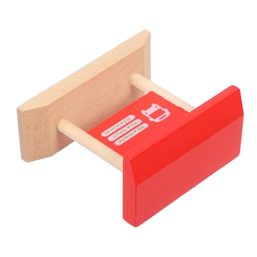 Toddmomy DIY Holz Bahnhofszubehör für Modelleisenbahnen Kompatibel mit Kinderspielzeug Kreatives Gleismodell für Einzigartiges Design Ausgewähltes Holz Sicher Toddmomy DIY Holz Bahnhofszubehör für Modelleisenbahnen Kompatibel mit Kinderspielzeug Kreatives Gleismodell für Einzigartiges Design Ausgewähltes Holz Sicher von Toddmomy