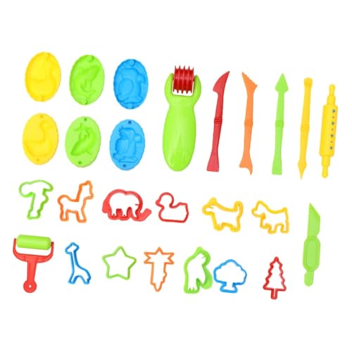 Toddmomy DIY Knete Formen Set Bunte Knetwerkzeuge mit Vielfältigen Modellen Kreatives für Fördert Fantasie und Formenerkennung und Robust Zufällige Farbe Zufällige Farbe Toddmomy DIY Knete Formen Set Bunte Knetwerkzeuge mit Vielfältigen Modellen Kreatives für Fördert Fantasie und Formenerkennung und Robust Zufällige Farbe Zufällige Farbe von Toddmomy