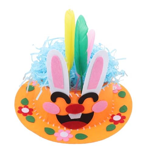 Toddmomy DIY Ostern Bastelset für Weicher Sicherer Nichtgewebter Stoff Thanksgiving Mütze Bastelmaterial Kreatives Basteln für Jungen und Mädchen für Osterparty und Zufällige Farbe Toddmomy DIY Ostern Bastelset für Weicher Sicherer Nichtgewebter Stoff Thanksgiving Mütze Bastelmaterial Kreatives Basteln für Jungen und Mädchen für Osterparty und Zufällige Farbe von Toddmomy