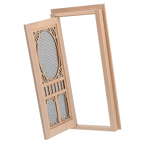 Toddmomy DIY Puppenhaus Zubehör Filigrane Hohlraumtür aus Holz Kleines Möbel Deko Element für Mini Raumteiler und Puppenhaus Dekoration Toddmomy DIY Puppenhaus Zubehör Filigrane Hohlraumtür aus Holz Kleines Möbel Deko Element für Mini Raumteiler und Puppenhaus Dekoration von Toddmomy