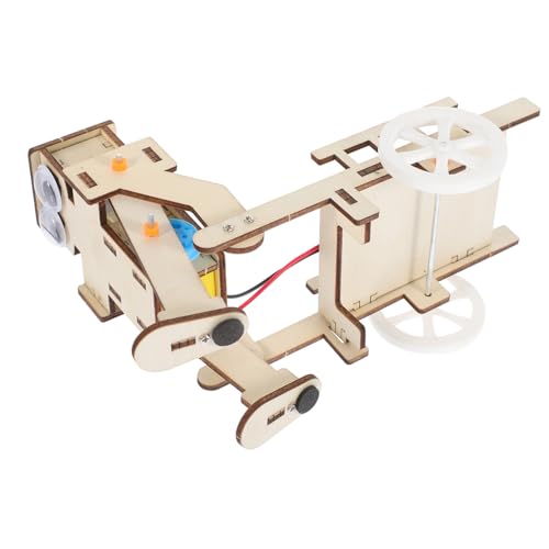 Toddmomy DIY Roboter Bausatz mit Ziehwagen Holzbaukasten Wissenschaftliches Experimentierspielzeug Fördert Kreativität Technikverständnis Ab Jahren Toddmomy DIY Roboter Bausatz mit Ziehwagen Holzbaukasten Wissenschaftliches Experimentierspielzeug Fördert Kreativität Technikverständnis Ab Jahren von Toddmomy