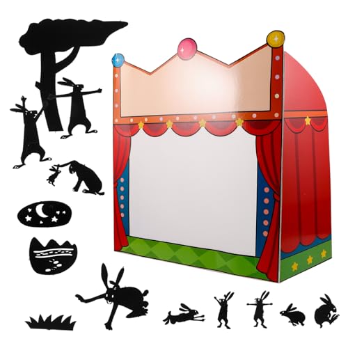 Toddmomy DIY Schattenpuppen Bastelset für Experimentierwerkzeugen Kreatives Puppentheater für Geschichtenerzählen und Karneval Inklusive Schattenbühne und Wissenschaftlichem Lernspielzeug Toddmomy DIY Schattenpuppen Bastelset für Experimentierwerkzeugen Kreatives Puppentheater für Geschichtenerzählen und Karneval Inklusive Schattenbühne und Wissenschaftlichem Lernspielzeug von Toddmomy