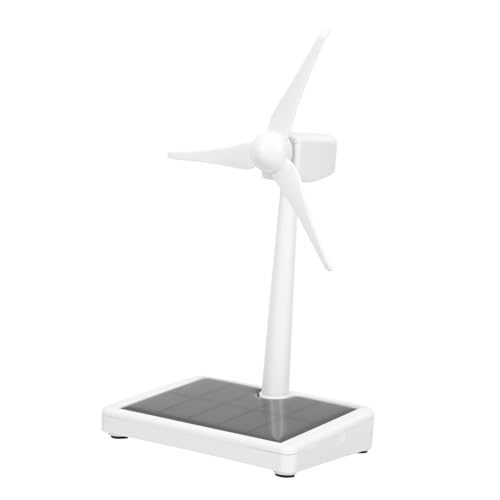 Toddmomy DIY Solar Handgefertigtes Modell für Wissenschaftliche Experimente Tragbar Einfach zu Bedienen Lehrreiches Solar und Windenergieverständnis von Toddmomy