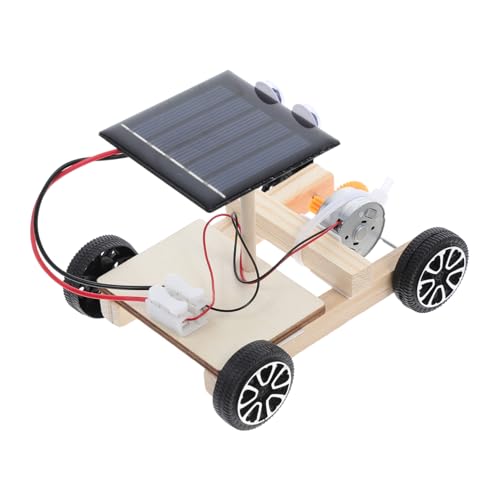 Toddmomy DIY Solarauto Mini Solarbetriebenes Holzspielzeug für Kreatives Lernspielzeug Kreativität und Praktischen Fähigkeiten für Jungen und Ab von Toddmomy