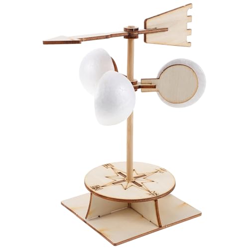 Toddmomy DIY Windkraft Windspiel für Schüler Wissenschafts Experimentier Kit aus Sicheres Bastelmaterial für Kreative Erlebnisse im Garten für Experimente von Toddmomy