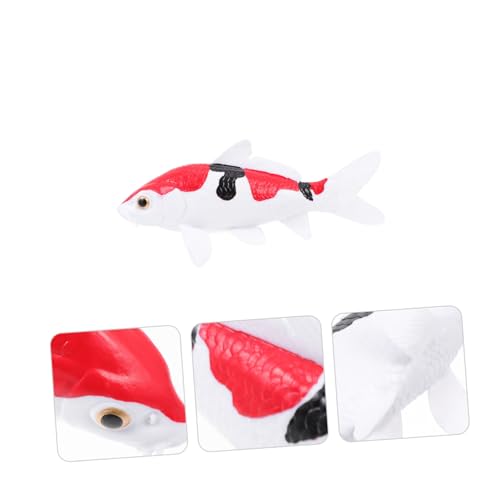 Toddmomy Dekorativer Kunststoff Koi Fisch Modell Kreative Wohnzimmer Tischdeko Vielseitige Aquarium und Balkon Ornament Handgefertigte Figur Langlebig und Dekorativ Toddmomy Dekorativer Kunststoff Koi Fisch Modell Kreative Wohnzimmer Tischdeko Vielseitige Aquarium und Balkon Ornament Handgefertigte Figur Langlebig und Dekorativ von Toddmomy