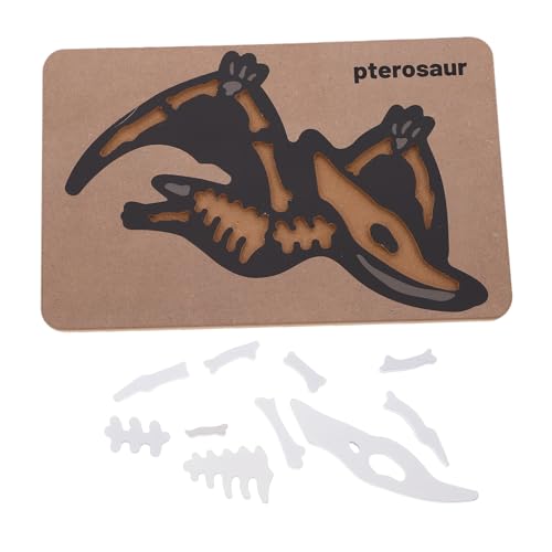 Toddmomy Dinosaurier Fossil Puzzle Für Holzpuzzle Mit Skelettdesign Für Jahre Fördert Soziale Interaktion Und Problemlösungsfähigkeiten Für Kleine Archäologen Toddmomy Dinosaurier Fossil Puzzle Für Holzpuzzle Mit Skelettdesign Für Jahre Fördert Soziale Interaktion Und Problemlösungsfähigkeiten Für Kleine Archäologen von Toddmomy