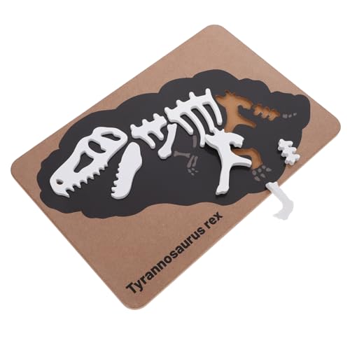 Toddmomy Dinosaurier Fossilien Puzzle aus Holz Lernspielzeug für Kleinkinder Jahre Fördert Kognitive Fähigkeiten und Hand Auge Koordination für Dinosaurier Fans Toddmomy Dinosaurier Fossilien Puzzle aus Holz Lernspielzeug für Kleinkinder Jahre Fördert Kognitive Fähigkeiten und Hand Auge Koordination für Dinosaurier Fans von Toddmomy