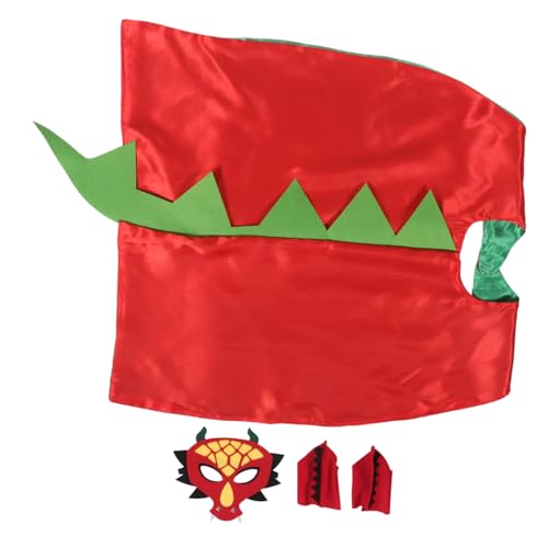 Toddmomy Dinosaurier Kostüm für Atmungsaktiver Dino Umhang mit Maske und Krallen Robust Verarbeitet Bequemes Tragegefühl für Halloween Rollenspiel und Party Toddmomy Dinosaurier Kostüm für Atmungsaktiver Dino Umhang mit Maske und Krallen Robust Verarbeitet Bequemes Tragegefühl für Halloween Rollenspiel und Party von Toddmomy