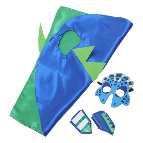 Toddmomy Dinosaurier Kostüm mit Umhang und Maske Weiches Bequemes Material Einfach Anzuziehen für Kostümpartys Rollenspiele und Fotoshootings Lustiges Party-Performance Outfit Toddmomy Dinosaurier Kostüm mit Umhang und Maske Weiches Bequemes Material Einfach Anzuziehen für Kostümpartys Rollenspiele und Fotoshootings Lustiges Party-Performance Outfit von Toddmomy