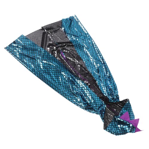 Toddmomy Dinosaurier Umhang Lustiges Verkleiden Strandtuch Cosplay Kostüm Drachenumhang Halloween Kostüm Drachenflügel Kostüm Glitzer Umhang Cosplay Kinderkostüme Stoff Blau von Toddmomy