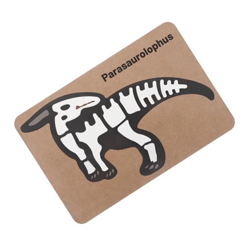Toddmomy Dinosaurier-fossilien-Puzzle Dinosaurier-utensilien Für Kleinkinder Sensorischer Behälterfüller Dinosaurier-Puzzles Aus Holz Sensorischer Tisch Stamm Dinosaurier Hölzern von Toddmomy
