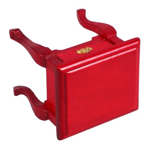 Toddmomy Doll House Side Table Mit Schublade Miniatur Schlafzimmer Schrank Dollhouse Möbel Holz Nachttisch Für Miniaturszenen von Toddmomy