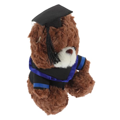 Toddmomy Dr. Bärenpuppe Diplom-Bär Mädchen Highschool-Abschlussbär Abschlussbär-Dekoration für Absolventen Kleiner Abschlussbär geschmückter Bär zum Abschluss PP Baumwolle Toddmomy Dr. Bärenpuppe Diplom-Bär Mädchen Highschool-Abschlussbär Abschlussbär-Dekoration für Absolventen Kleiner Abschlussbär geschmückter Bär zum Abschluss PP Baumwolle von Toddmomy