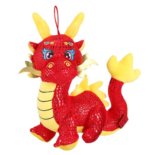 Toddmomy Stuffed Dragon Deko Figur Für Jahr Drachen Goldenes Plüschtier Als Chinesischer Für Festlichkeiten Kinderzimmer Und Home Decor von Toddmomy
