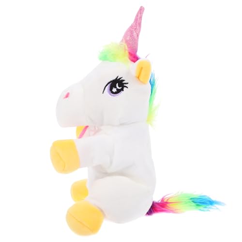 Toddmomy Einhorn Handpuppe für Interaktive Spielzeugpuppe für Geschichtenerzählen Weiches Material für Kreative Rollenspiele und Pädagogische Aktivitäten Toddmomy Einhorn Handpuppe für Interaktive Spielzeugpuppe für Geschichtenerzählen Weiches Material für Kreative Rollenspiele und Pädagogische Aktivitäten von Toddmomy
