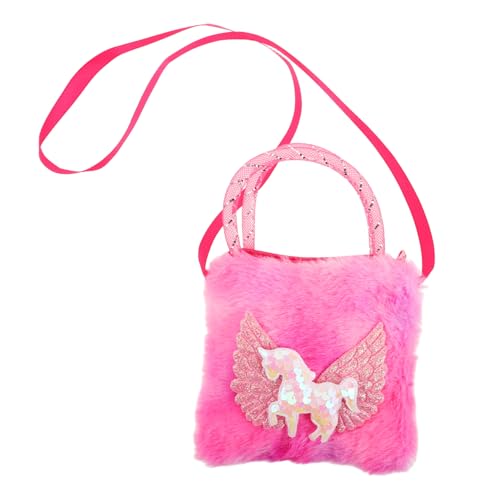 Toddmomy Einhorn-plüsch-umhängetasche Für Kinder, Niedliche Und Leichte Umhängetasche, Handtasche Und Münzgeldbörse Für Schulreisen Und Einkaufen Toddmomy Einhorn-plüsch-umhängetasche Für Kinder, Niedliche Und Leichte Umhängetasche, Handtasche Und Münzgeldbörse Für Schulreisen Und Einkaufen von Toddmomy