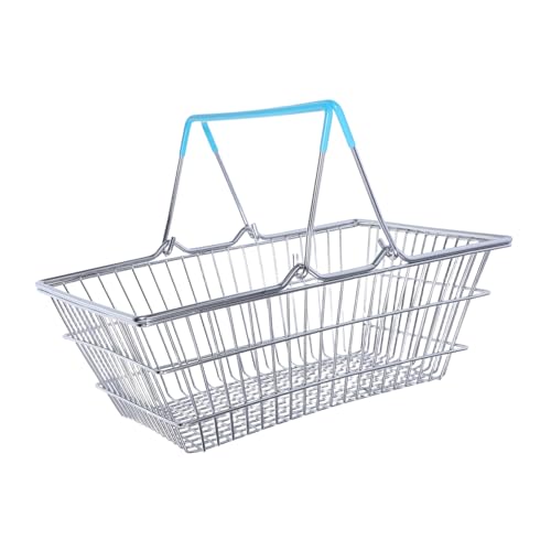 Toddmomy Einkaufswagen Aufbewahrungskörbe Mini Einkaufswagen Korb Supermarkt Einkaufswagen Mini Korb Mit Griff Spiel Einkaufskorb Mini Einkaufskorb Himmelblau Eisen Toddmomy Einkaufswagen Aufbewahrungskörbe Mini Einkaufswagen Korb Supermarkt Einkaufswagen Mini Korb Mit Griff Spiel Einkaufskorb Mini Einkaufskorb Himmelblau Eisen von Toddmomy