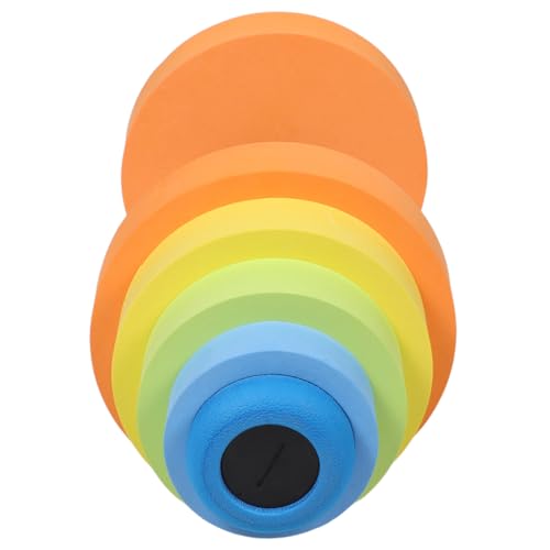 Toddmomy Einstellbare Eva Wasserhantel für Leichter Abnehmbarer Kurzhantelspielzeug Wasserfestes Workout Equipment für Fitness Armtraining Gruppenspaß Geeignet für Pool und Landtraining von Toddmomy