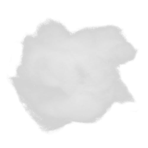 Toddmomy Elastische Polyester Faserfüllung Formstabiler Füllstoff für Kissen Kuscheltiere und DIY Puppen Faserdichte Polsterfüllung für Handarbeiten ohne Faserverlust von Toddmomy