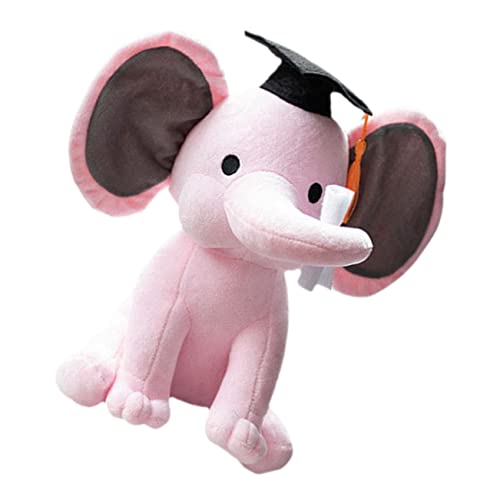 Toddmomy Elefant Puppe ausgestopft Abschluss Ihr Abschlusspuppe Abschluss Plüschtier knuddelig Abschluss-Stofftier Diplom-Puppe Zimmer Kinderspielzeug PP Baumwolle Rosa Toddmomy Elefant Puppe ausgestopft Abschluss Ihr Abschlusspuppe Abschluss Plüschtier knuddelig Abschluss-Stofftier Diplom-Puppe Zimmer Kinderspielzeug PP Baumwolle Rosa von Toddmomy