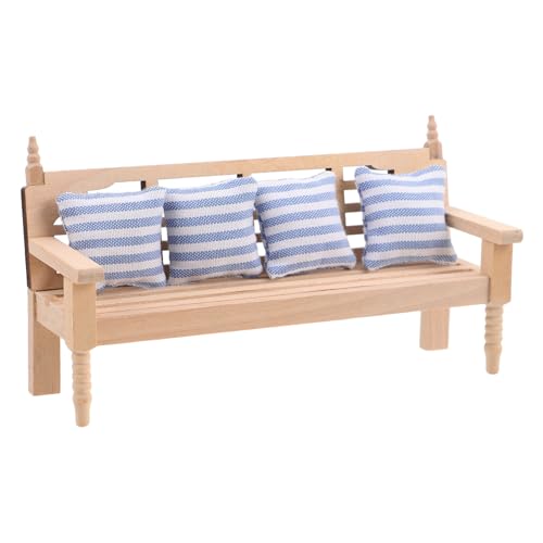 Toddmomy Elegantes Wohnzimmermöbel für Sammler Dekorationsstück und Detailgetreue Miniatur Couch Toddmomy Elegantes Wohnzimmermöbel für Sammler Dekorationsstück und Detailgetreue Miniatur Couch von Toddmomy