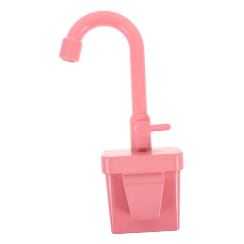 Toddmomy Elektrischer Geschirrspüler Spüle Mit Fließendem Wasser Spüle Mit Fließendem Wasser Spielspüle Küche Küchenzubehör Spielküche Spüle Kunststoff Rosa von Toddmomy