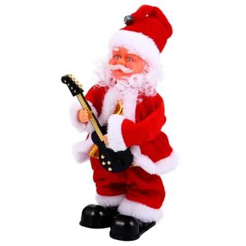 Toddmomy Elektrischer Weihnachtsmann mit Musik und Gesang Batteriebetrieben Liebevolle Weihnachtsdeko für Festliche Partydekoration Zufälliger Stil Toddmomy Elektrischer Weihnachtsmann mit Musik und Gesang Batteriebetrieben Liebevolle Weihnachtsdeko für Festliche Partydekoration Zufälliger Stil von Toddmomy