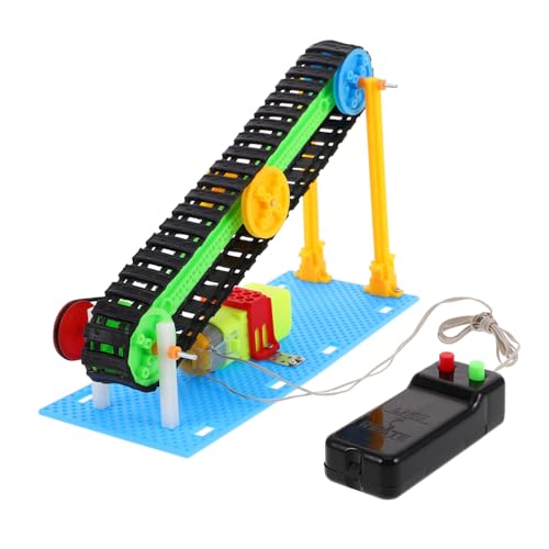 Toddmomy Elektrisches Förderband Wissenschaftsset Robotik Für Robotik Kits Lebensmittel Förderband Für Den Tisch Kleines Desktop Förderband Stiel Kits Förderband Mini Förderband von Toddmomy