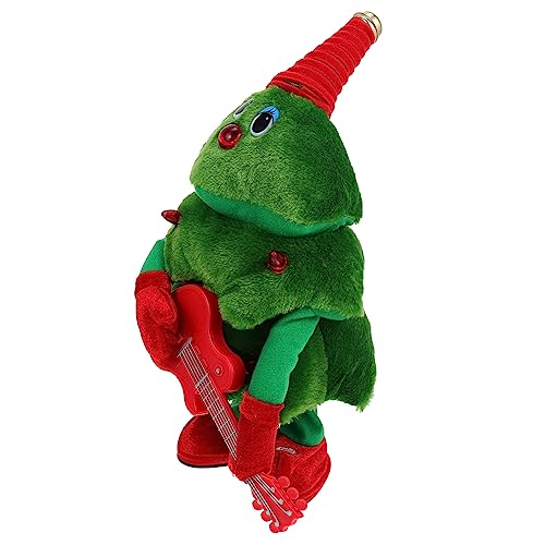 Toddmomy Elektrisches Weihnachtsbaum Plüschtier mit Musik und Tanz Batteriebetriebenes Kinderweihnachtsspielzeug Interaktives Xmas für Weihnachtsdeko ohne Batterien Toddmomy Elektrisches Weihnachtsbaum Plüschtier mit Musik und Tanz Batteriebetriebenes Kinderweihnachtsspielzeug Interaktives Xmas für Weihnachtsdeko ohne Batterien von Toddmomy
