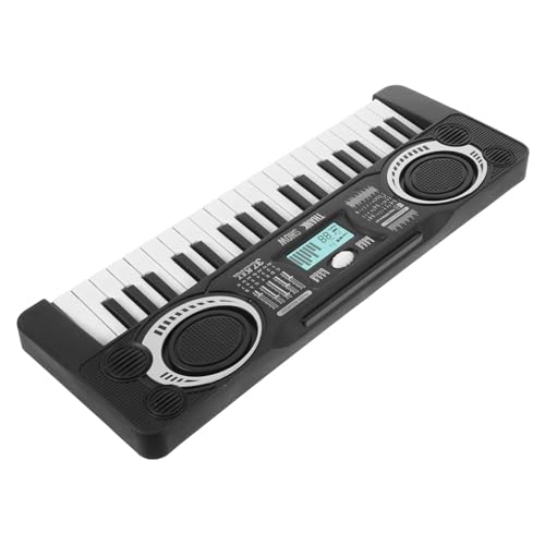 Toddmomy Elektronisches Klavierspielzeug Tasten Kinderpiano Lernspielzeug Musikspielzeug für Kleinkinder Ab Jahren Batteriebetrieben Tragbar Fördert Hörfähigkeit und Zufällige Farbe von Toddmomy