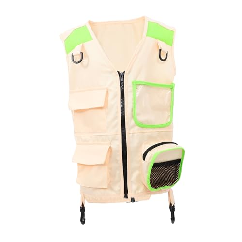 Toddmomy Entdeckerweste für Rollenspielkostüm für Jungen und Vielseitige Outdoor Weste für Camping und Cosplay und Themenveranstaltungen Toddmomy Entdeckerweste für Rollenspielkostüm für Jungen und Vielseitige Outdoor Weste für Camping und Cosplay und Themenveranstaltungen von Toddmomy