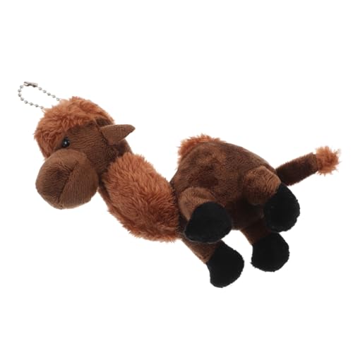 Toddmomy Entzückende Plüschkamel -schlüsselbundtiere Keyring Für Rucksackbeutel Und Geldbeutel Weich Gefüllte Kamelspielzeug Für Jungen Und Mädchen Kaffee von Toddmomy