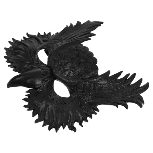 Toddmomy Eulenmaske für Halloween Cosplay Karneval Hochsimulierte Vogelmaske mit Verstellbarem Gummiband Atmungsaktiv und Langlebig für Kostüm Events und Spooky Cosplay von Toddmomy