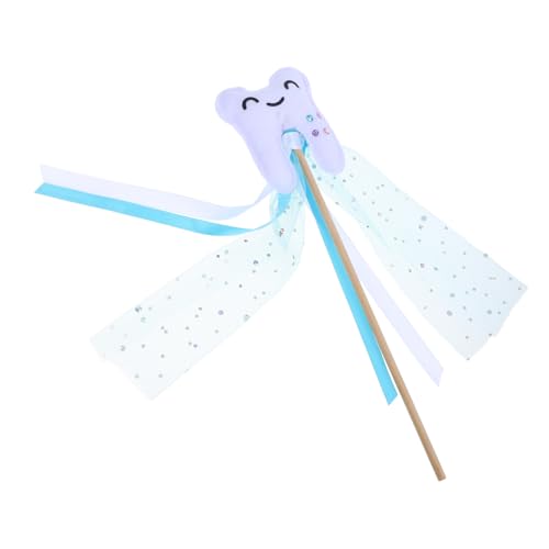 Toddmomy Feenstab mit Glitzerndem Design Vielseitiges Kostüm Accessoire für Bühnenaufführungen und Partys für Kreative Spielmöglichkeiten von Toddmomy