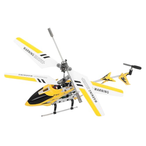 Toddmomy Ferngesteuerter Hubschrauber Hobby-rc-Helikopter Mini -rc -Hubschrauber Rc Hubschrauber Für Ferngesteuerter Helikopter Hubschrauber-Fernbedienung Plastik Yellow von Toddmomy