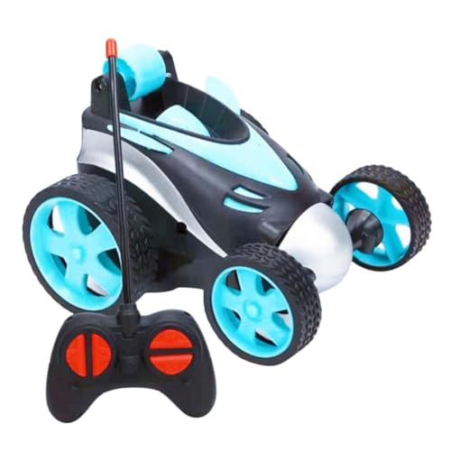 Toddmomy Ferngesteuertes Offroad Spielzeugauto für Kleinkinder Robustes Kabelloses Elektroauto Blau Leichtes Modellauto für Drinnen und Draußen für Jungen und Mädchen von Toddmomy