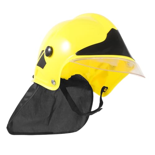 Toddmomy Feuerwehrmann für Gelbes Cosplay Zubehör Realistischer Feuerwehrhut für Geburtstagsfeiern und Halloween Rollenspiel Accessoire für Feuerwehrmann Toddmomy Feuerwehrmann für Gelbes Cosplay Zubehör Realistischer Feuerwehrhut für Geburtstagsfeiern und Halloween Rollenspiel Accessoire für Feuerwehrmann von Toddmomy