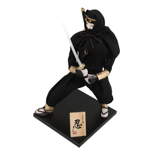 Toddmomy -Figur Japanische Puppen Sammlerpuppen Ninja Deko Traditionelle japanische Deko Elegante Dekoartikel japanische Heimdekoration japanische Statue -Puppen Schaum Black Toddmomy -Figur Japanische Puppen Sammlerpuppen Ninja Deko Traditionelle japanische Deko Elegante Dekoartikel japanische Heimdekoration japanische Statue -Puppen Schaum Black von Toddmomy