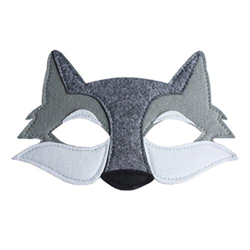 Toddmomy Filz Wolf Masken 3 Stück halbes Gesicht Wolf Masken Halloween Filz Masken Maskerade Wolf Masken für Kinder Cosplay Kostüm Party Favoriten Toddmomy Filz Wolf Masken 3 Stück halbes Gesicht Wolf Masken Halloween Filz Masken Maskerade Wolf Masken für Kinder Cosplay Kostüm Party Favoriten von Toddmomy