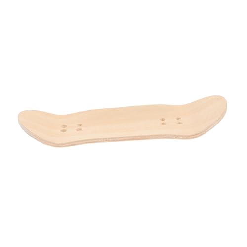 Toddmomy Finger Skateboard Deck aus Ahornholz Ersatzdeck für Finger Skateboard Langlebig und Vielseitig Einsetzbar für Tricks und Kreative Projekte von Toddmomy