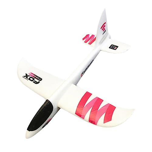 Toddmomy Foam Flugzeug Spielzeug Für Junge Mädchen Handwerfen Outdoor-Spielzeug Mit Roten Stickern Fördert Aktives Spielen Und Kreativität Im Freien von Toddmomy