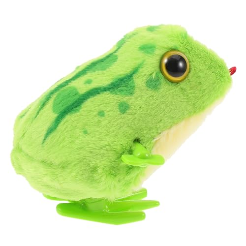 Toddmomy Frosch Babyspielzeug interaktives stofftier für Neugeborene für Neugeborene krabbelspielzeug Froschspielzeug gefüllter Frosch Plüsch Green von Toddmomy