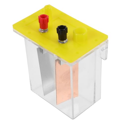 Toddmomy Fruchtbatterie Experimentierkasten mit Metallplatten Physik Experimentiergerät für Schüler DIY Wissenschaftsprojekt zur Energieerzeugung durch Obst und Gemüse Praktisches von Toddmomy