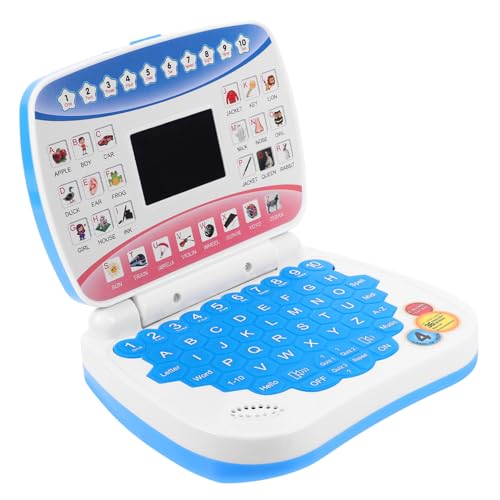 Toddmomy Früherziehungs Laptop für Jahre Lerncomputer mit LED Display und Musikfunktion Pädagogisches zur Feinmotorik und Hand Auge Koordination Blau Toddmomy Früherziehungs Laptop für Jahre Lerncomputer mit LED Display und Musikfunktion Pädagogisches zur Feinmotorik und Hand Auge Koordination Blau von Toddmomy