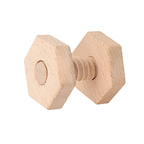 Toddmomy Frühkindliches Lernspielzeug Holz Schrauben Puzzle für Feinmotorik und Hand Auge Koordination Sichere Glatte Oberfläche für Eltern Junge Mädchen Toddmomy Frühkindliches Lernspielzeug Holz Schrauben Puzzle für Feinmotorik und Hand Auge Koordination Sichere Glatte Oberfläche für Eltern Junge Mädchen von Toddmomy