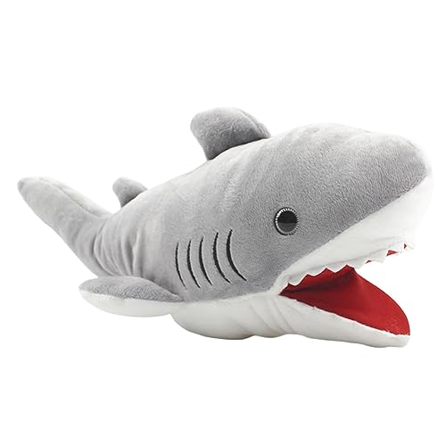 Toddmomy Frühpädagogische Plüschhai Handpuppe Interaktive Tierhandpuppe für Kreatives Puppenspiel für Rollenspiele Robustes Design Fördert Toddmomy Frühpädagogische Plüschhai Handpuppe Interaktive Tierhandpuppe für Kreatives Puppenspiel für Rollenspiele Robustes Design Fördert von Toddmomy