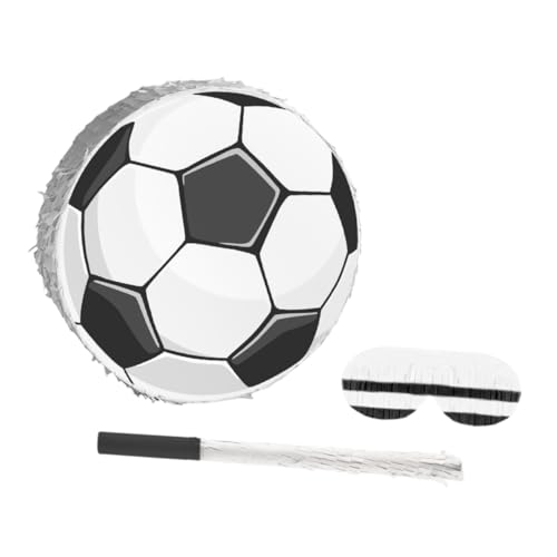 Toddmomy Fußball-piñata Aus Karton Für Geburtstagsparty Bunt Mit Krepppapier Dekoriert Inklusive Augenbinde Und Stock Für Junge Mädchen Einfach Aufzuhängen Und Vielseitig Einsetzbar Toddmomy Fußball-piñata Aus Karton Für Geburtstagsparty Bunt Mit Krepppapier Dekoriert Inklusive Augenbinde Und Stock Für Junge Mädchen Einfach Aufzuhängen Und Vielseitig Einsetzbar von Toddmomy