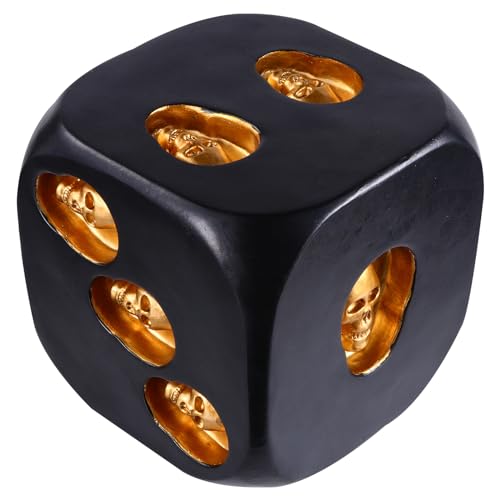 Toddmomy Gambling Skull Dice Kreatives Partydekor Schädel Design für Lustige Desktop Layouts und Unvergessliche Feiern für Freunde von Toddmomy